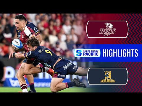 HIGHLIGHTS | REDS v HIGHLANDERS | Super Rugby Pacific 2024 | Round 9