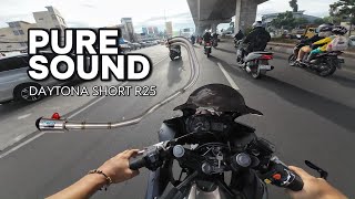 Download lagu YAMAHA R25 PURE SOUND EXHAUST DAYTONA FULL SYSTEM !! mp3