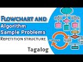 FLOWCHART AND ALGORITHM SAMPLE PROBLEMS FOR LOOPS/REPETITION STRUCTURE | Beginners Guide 2020