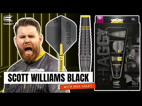 SCOTT WILLIAMS BLACK SP TARGET DARTS REVIEW WITH MAX HALEY