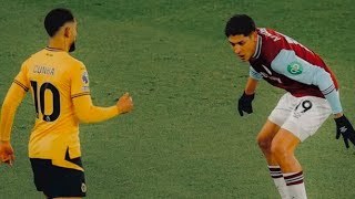 ASÍ JUGÓ EDSON ÁLVAREZ VS WOLWES