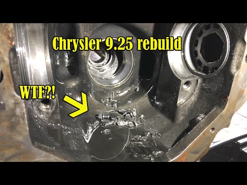 Totally Ruined Chrysler 9.25 Differential | 2007 Ram Rear Differential Rebuild Part 1 of 2