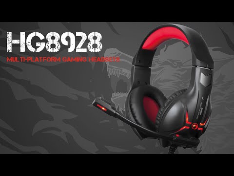 Ausinės Marvo HG8928 raudona (QMMWM28EGA00) video