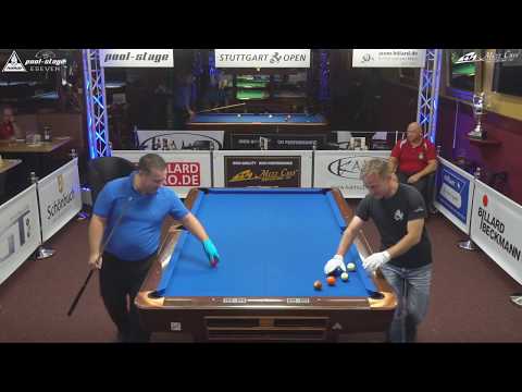 Stuttgart Open 2017, No. 15, Danilo Radunovic vs. Ralph Schachner, 10-Ball, Pool-Billard