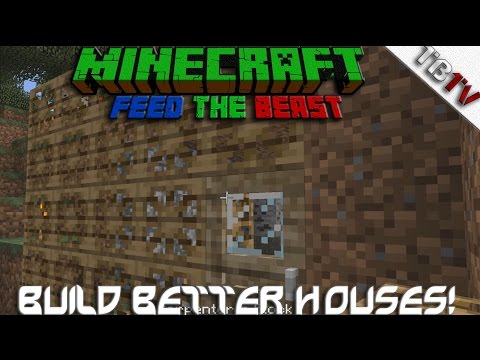 HOW TO USE MINECRAFT CARPENTER'S BLOCKS - Minecraft: Feed The Beast Mod Spotlight - (gameplay)