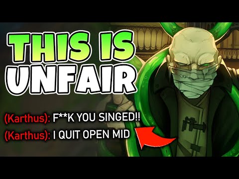 HOW TO COMPLETELY SCREW THE ENEMY JUNGLER WITH PROXY SINGED! - League of Legends