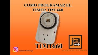TIMER ANALOGICO PROGRAMABLE ENCHUFABLE - Vista 4