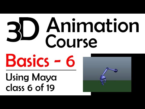 3D Maya Animation Basics 1 Intro To Maya Free 3D Animation Course