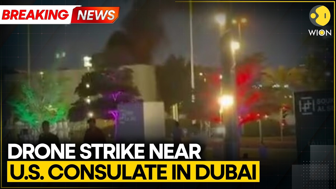 US Consulate in Dubai Targeted by Drone, No Injuries: Rubio | WION BREAKING