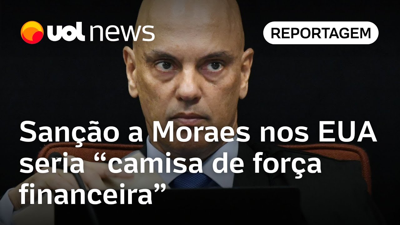 Sanção a Moraes nos EUA seria sem precedente e 'camisa de força financeira' | Mariana Sanches