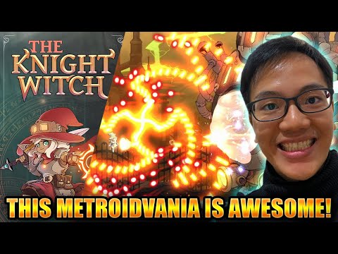 THE KNIGHT WITCH! This Metroidvania Is Really Fun!