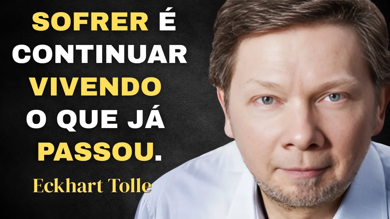 O sofrimento é uma  OPÇÃO ESCOLHA a PRESENÇA – Eckhart Tolle