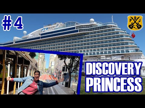 Discovery Princess Pt.4 - Cable Car Ride, Streetcar Ride, Italian Buffet, Sailing Under Golden Gate