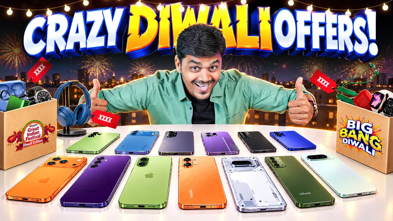 💥DON'T MISS THESE CRAZY DIWALI DEALS! 🤯 Amazon & Flipkart DIWALI SALE!