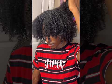 Curls with Mousse! #afro #curls #curlyhair #hair #naturalhair #curly #blackhair #hairstyle #afrohair