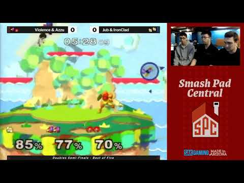 SPC 177 Doubles Semi-Finals - Violence & Azzu (Red) vs Jub & IronClad (Blue)