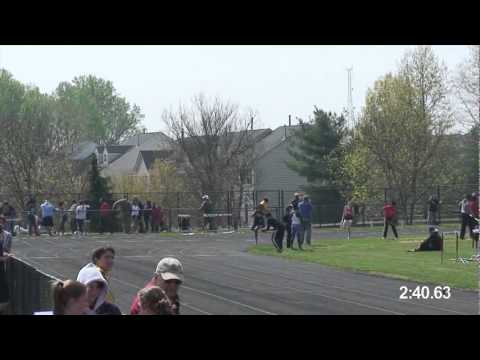 2012 Cougar Relays - Girls 4x400 (Section 4)