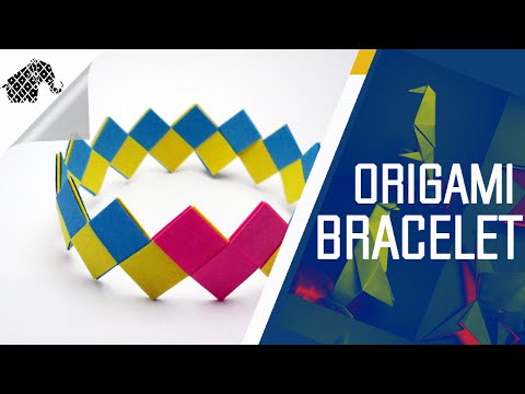 Origami – How To Make An Origami Bracelet/Armband | The Secrets of Origami