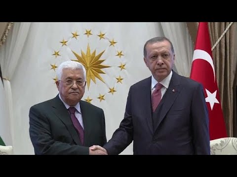 عباس يجتمع مع إردوغان في أنقرة