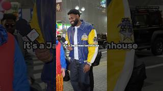 This part of Japan is interesting 🤨 #japan #cultures #americanabroad #shorts #tokyo #funnyvideo