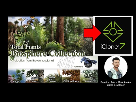 Plants and Trees Full Collection - iClone 7.9 Tutorial