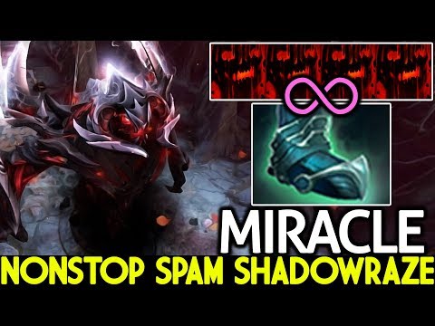 Miracle- [Shadow Fiend] Nonstop Spam Shadowraze Insane Farming 7.21 Dota 2