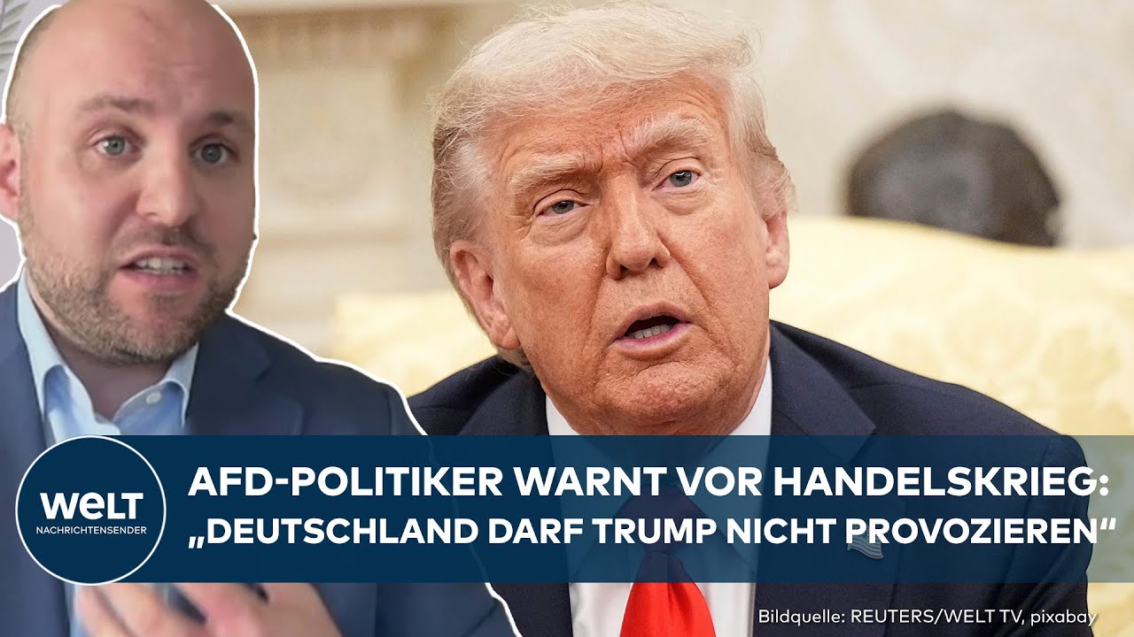 DEUTSCHLAND: AfD fordert neue Weltordnung ohne Amerika! Frohnmaier im Interview