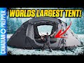 Worlds Largest PORTABLE Tent! ITS MASSIVE! Nortent Mjodall 16