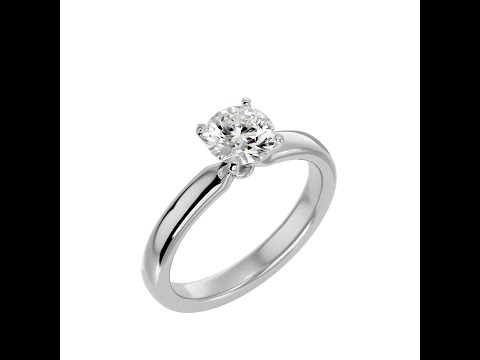 Inel de logodna Fascinating Briliant Aur Alb 18k Pure Diamond - Daria