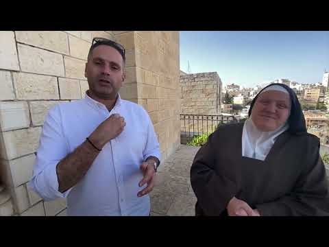 Peregrinación Tierra Santa 7a Parte - Belén - Convento sobre la Casa del Rey David y otros lugares