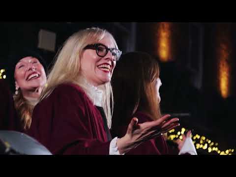 Carnaby Street Christmas Light switch on with Some Voices (2025)