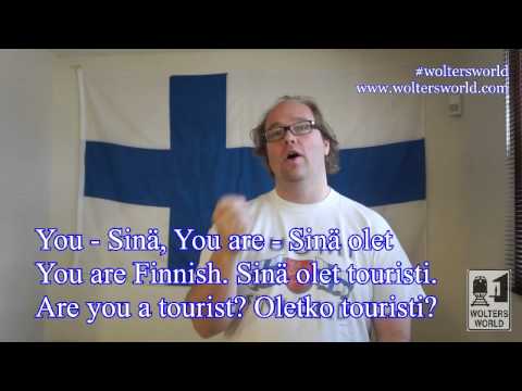Learn Finnish: Personal Pronouns & Verb to Be