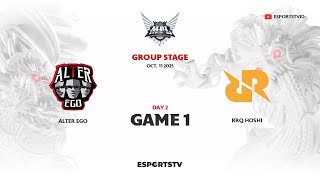 Download lagu Alter Ego vs RRQ Hoshi GAME 1 MPL ID S16 | RRQ VS AE ESPORTSTV mp3