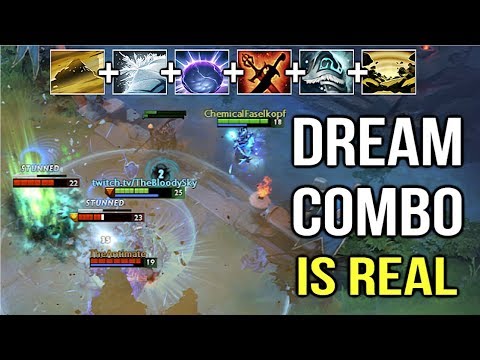 DREAM COMBO IS REAL! Epic Rework Sand Storm + Frost Armor + Ion Shell 7.20 Sand King WTF Dota 2