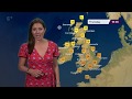 Clare Nasir 5 News Weather 03 07 2019