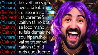 IRRITANDO GERAL DE YUNARA CAGUETA FALANDO ONDE OS CARA TÁ KKKKKKKKKKK