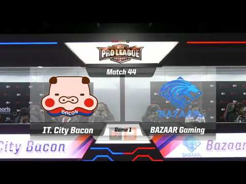 EP 1 IT City Bacon VS Bazaar Gaming   ROV Pro League SS1 Week7 Day1 HD