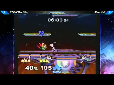 EVO 2013 SSBM QF - Mew2King (Sheik) vs SilentWolf (Fox)
