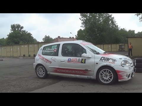 4.Szombierki Rally Sprint 2015-Nowak Dariusz/ Mijal Bartłomiej-Renault Clio
