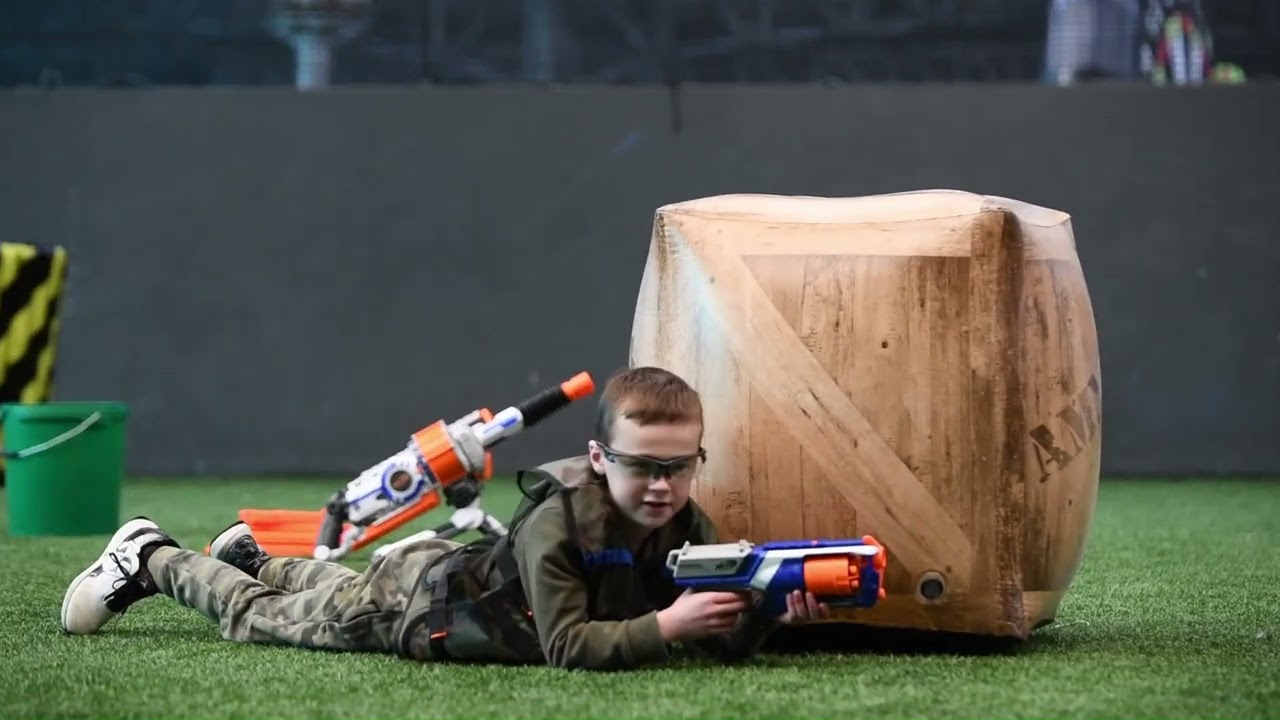 Bubble Soccer World - Nerf Battlefield
