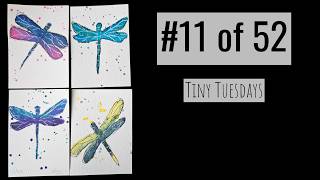 Easy Watercolor Dragonfly for Beginners Step-by-Step Tutorial