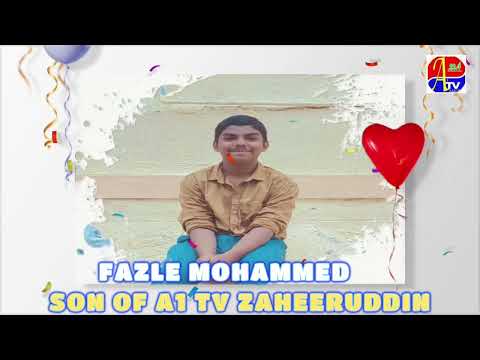 BEST WISHES FAZLE MOHAMMED...