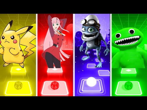 Pikachu Vs 2 Phut Hon Vs Crazy Frog Vs Garten of Banban - Tiles Hop EDM Rush!