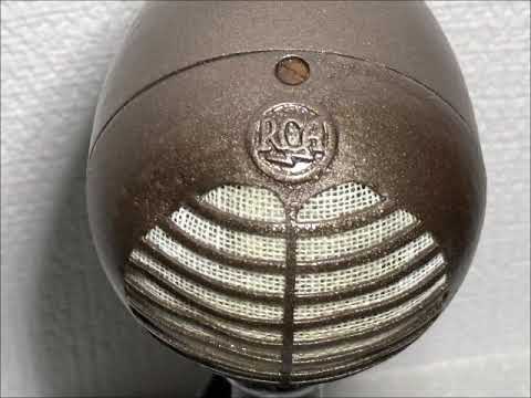 Vintage 1940's RCA MI-12016 "Bullet" Dynamic Microphone, working (Hear sample) image 11