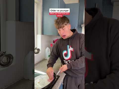 Older vs Younger when you steal from your sibling 😂#shorts