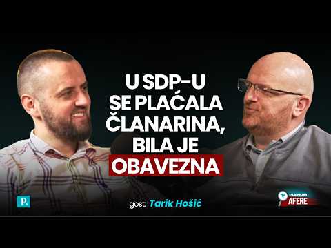 Tarik Hošić: U SDP-u se plaćala članarina, bila je obavezna