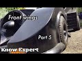 Batmobile Build Part 5 Kids Electric Ride On Batman Car Go Kart Building The Front Wings