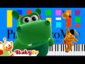Animals Do The Twist BabyTV Slow Easy Medium Piano 4K Tutorial