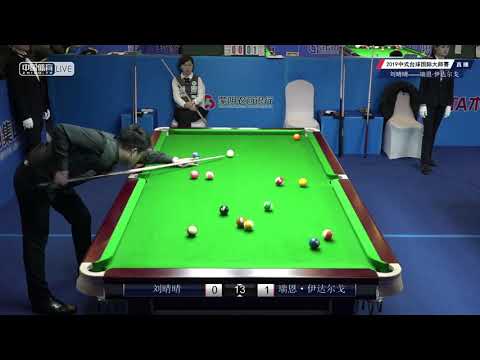Liu Qingqing VS Ryan Hidalgo (SIN) - 2019 World Chinese Pool Masters Linyi Station