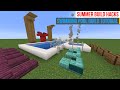 Swimming Pool Build Tutorial Minecraft Summer Build Hacks